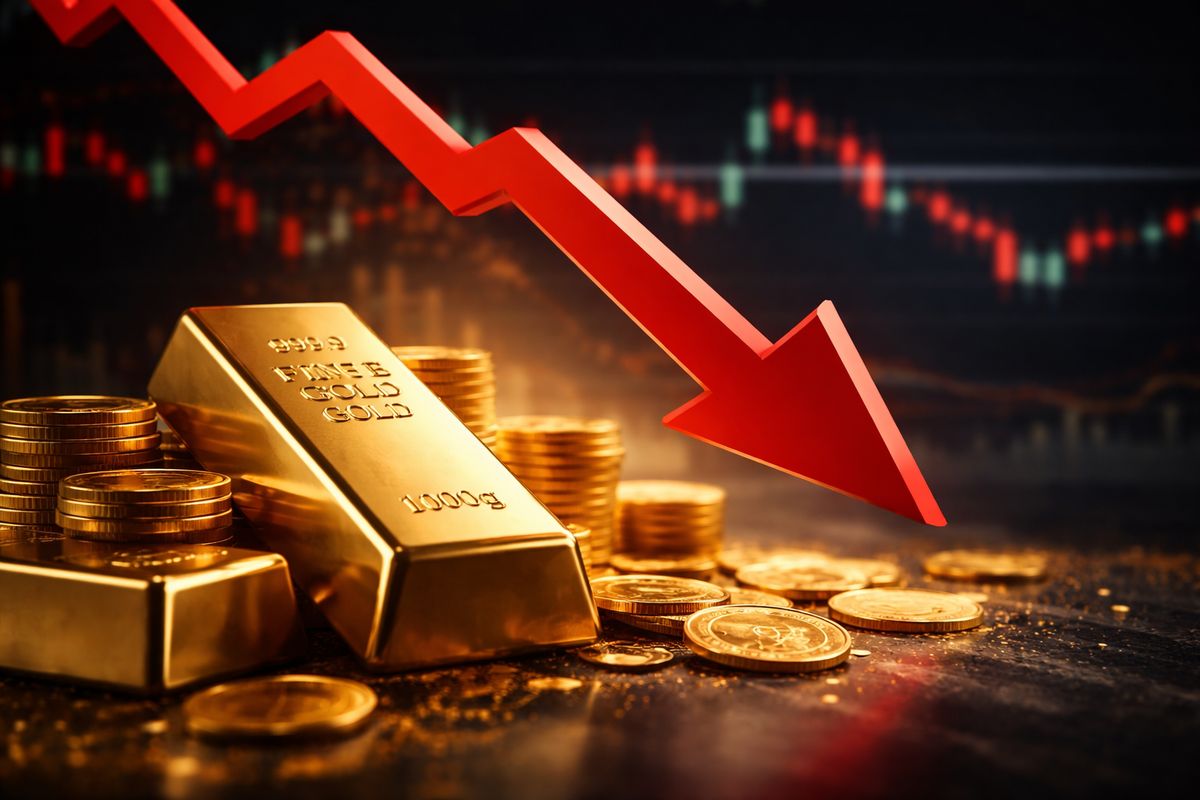 Analisis Emas Jatuh Hampir 2%, Dolar dan Risiko Inflasi Menekan - Data Pasar 2026-05-19