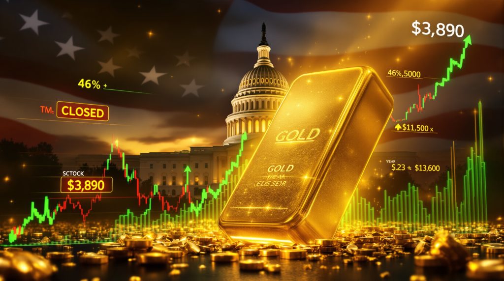 Gold Rises as Weaker Dollar Reinforces Fed Rate-Hold Expectations