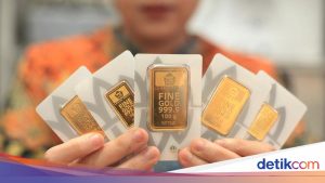 Harga Emas Antam Lompat Tinggi!
