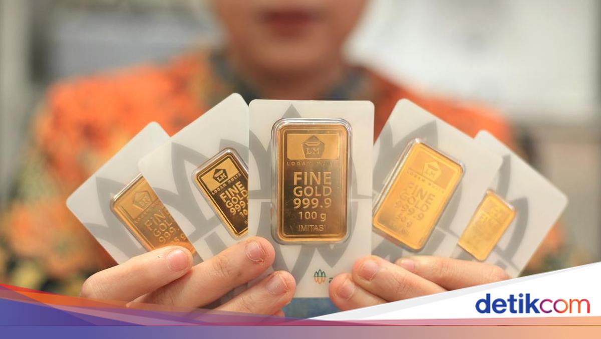 Harga Emas Antam Lompat Tinggi!