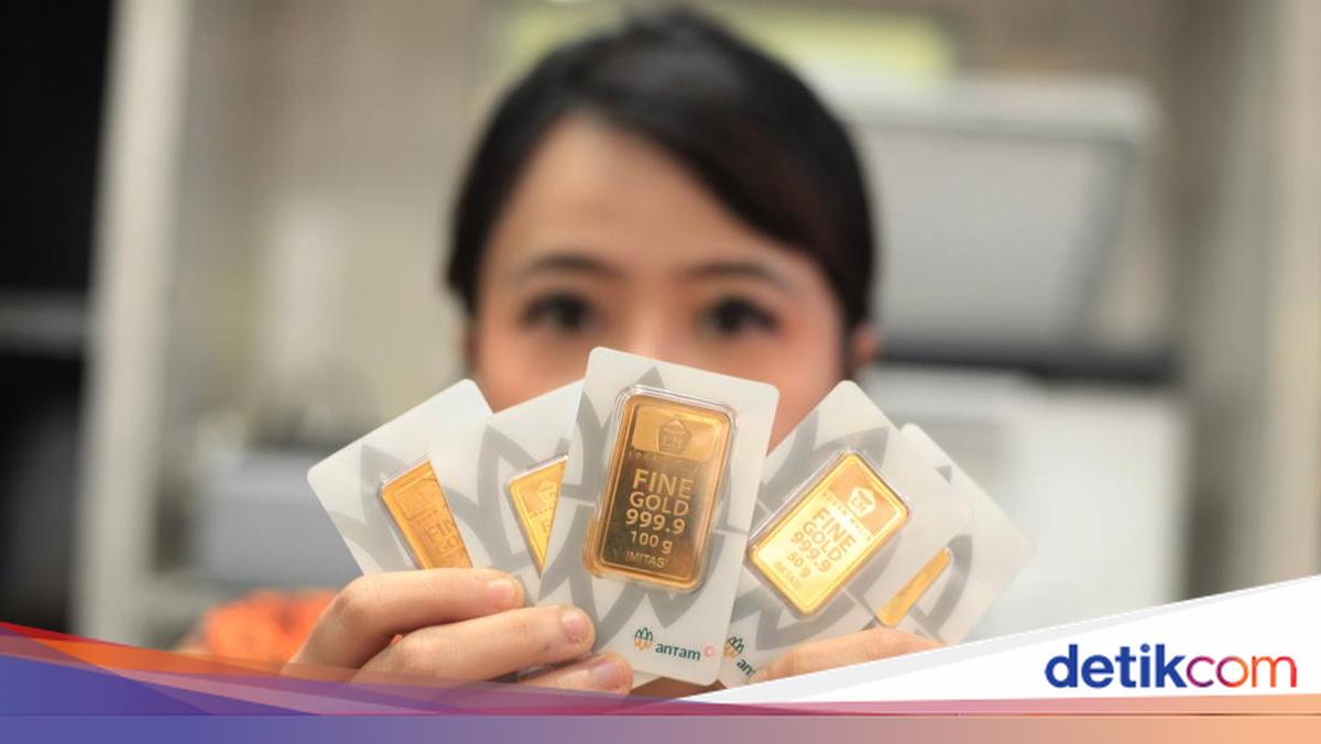 Harga Emas Antam Jatuh Lagi ke Level Rp 2,5 Jutaan!