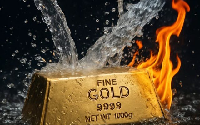 Emas Tahan $4.000, Ancaman Kenaikan Suku Bunga Makin Nyata